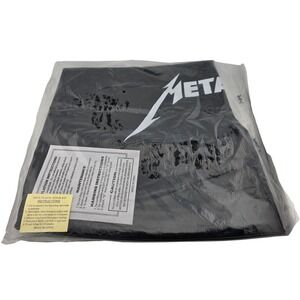 Metallica 48 Inch Concert Beach Ball Black Inflatable With Patch Kit